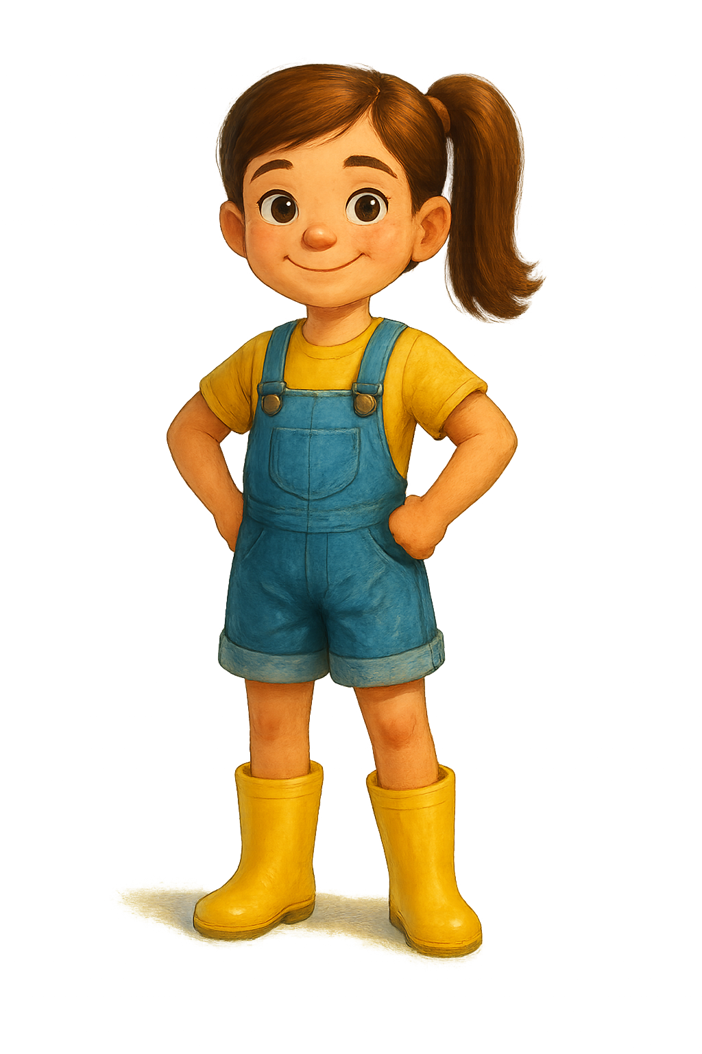 Ande, the protagonist of Liberty's Principles Pals, in Bayou Cove